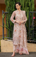 Nazakat Dusty Rose Floral Luxury Suit