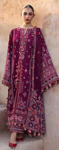 Nazakat  Ruby Royale Embroidered Festive Suit